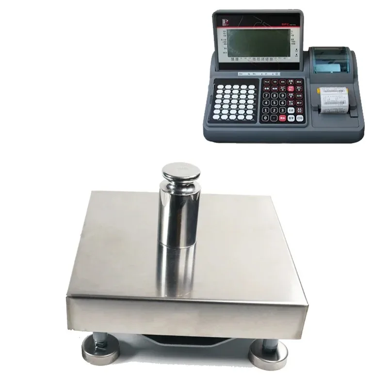 SPC Industrial Label Printing Scale Barcode Picture Print Factory Warehouse Use Scale Indicator Receipt Paper