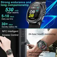 Nouvelle Montre Connectée 2026 avec Pompe à Air et Airbag, Mesure Précise de la Tension Artérielle, Suivi de la Santé, ECG, Acide Urique, Lipides Sanguins, Montre Électronique Homme Sport Étanche, Livraison Locale 5