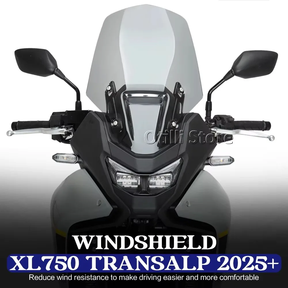 

Motorcycle For Honda XL750 Transalp 2026 2025 XL 750 Transalp Windshield Fairing Windscreen Screen Wind Deflectors Viser Visor