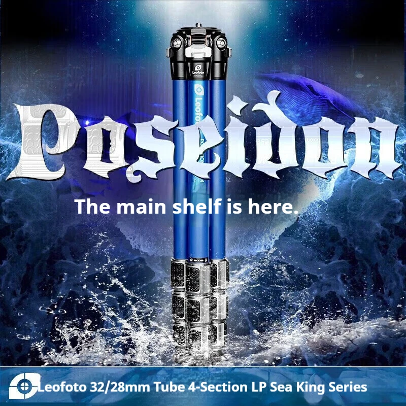 Zestaw statywu Leofoto LP-284C+G4 z włókna węglowego, wodoodporny, odporny na kurz, do fotografii i wideo DSLR, do krajobrazów, portretów, głowica statywu Neptune