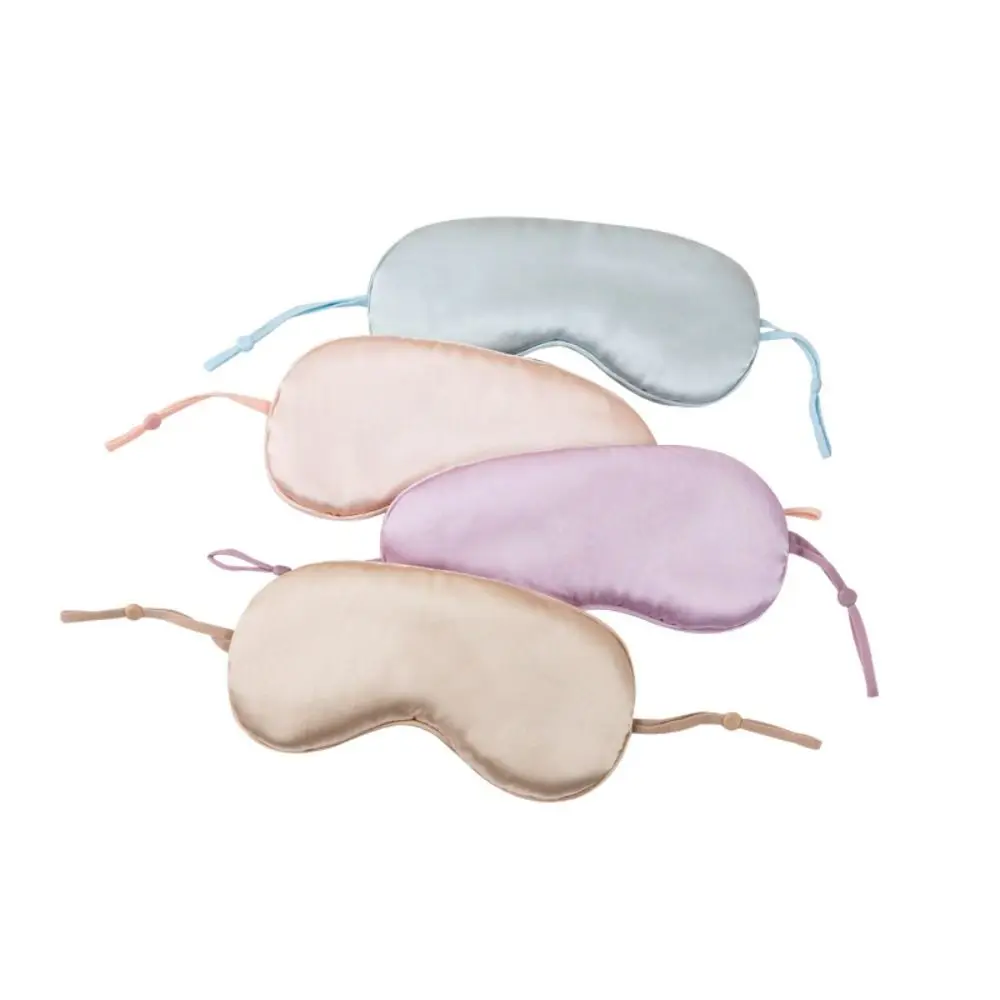 موضة التظليل قناع النوم تهوية التوت الحرير الحرير النوم قناع عين معلقة الأذن التنفس الاسترخاء النوم لصقة عين النساء