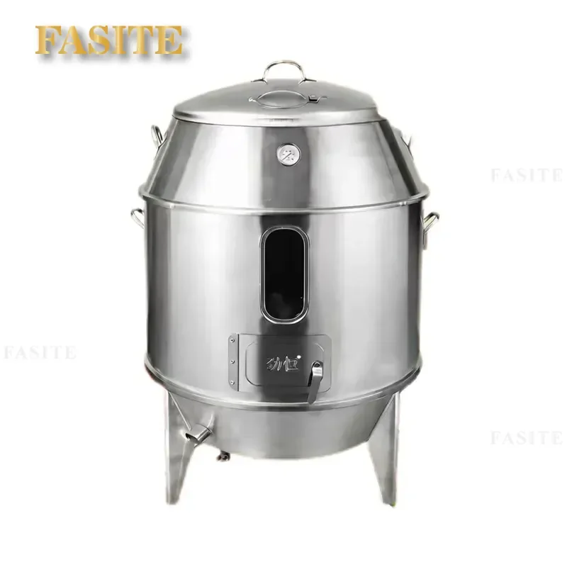 For Commercial Roast Duck Chicken Goose Stove Hanging Charcoal Gas Grill Crispy Meat BBQ Oven Restaurant Kitchen Equipment