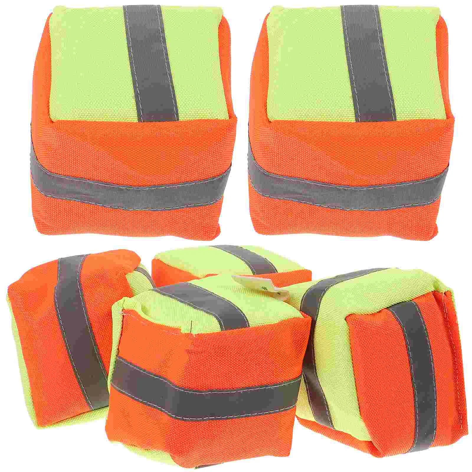 6 Pcs Reflective Small Sandbag Pupils Child Toy Rice Husk Canvas Throwing Game Bean Tossing Bags