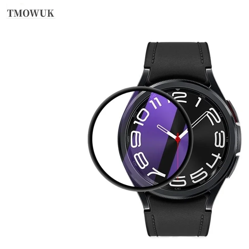 For Samsung Galaxy Watch 4 5 6 7 Ultra  FE PRO 47 44 43mm 40mm Screen Soft Flexible Protective Film  Full Cover 3D Curved