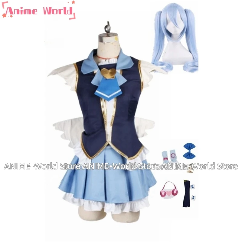 

《Custom size》Shirayuki Hime Cosplay Costume Princess Pretty Cure Costume Cosplay Adult Kids