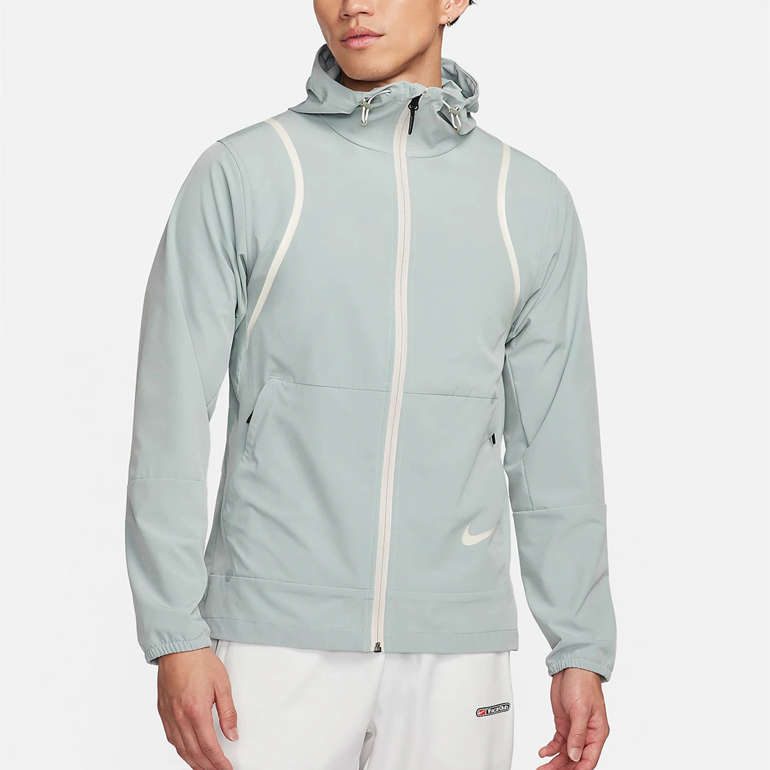 

Nike Genuine 2024 Men's Sports Casual Woven Hooded Jacket FZ4771-041