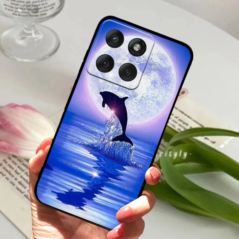 For Motorola Edge 60S Case Edge60 Black TPU Silicone Back Cover For Moto Edge 60 Pro Phone Case Edge60S 2025 Fashion Fundas