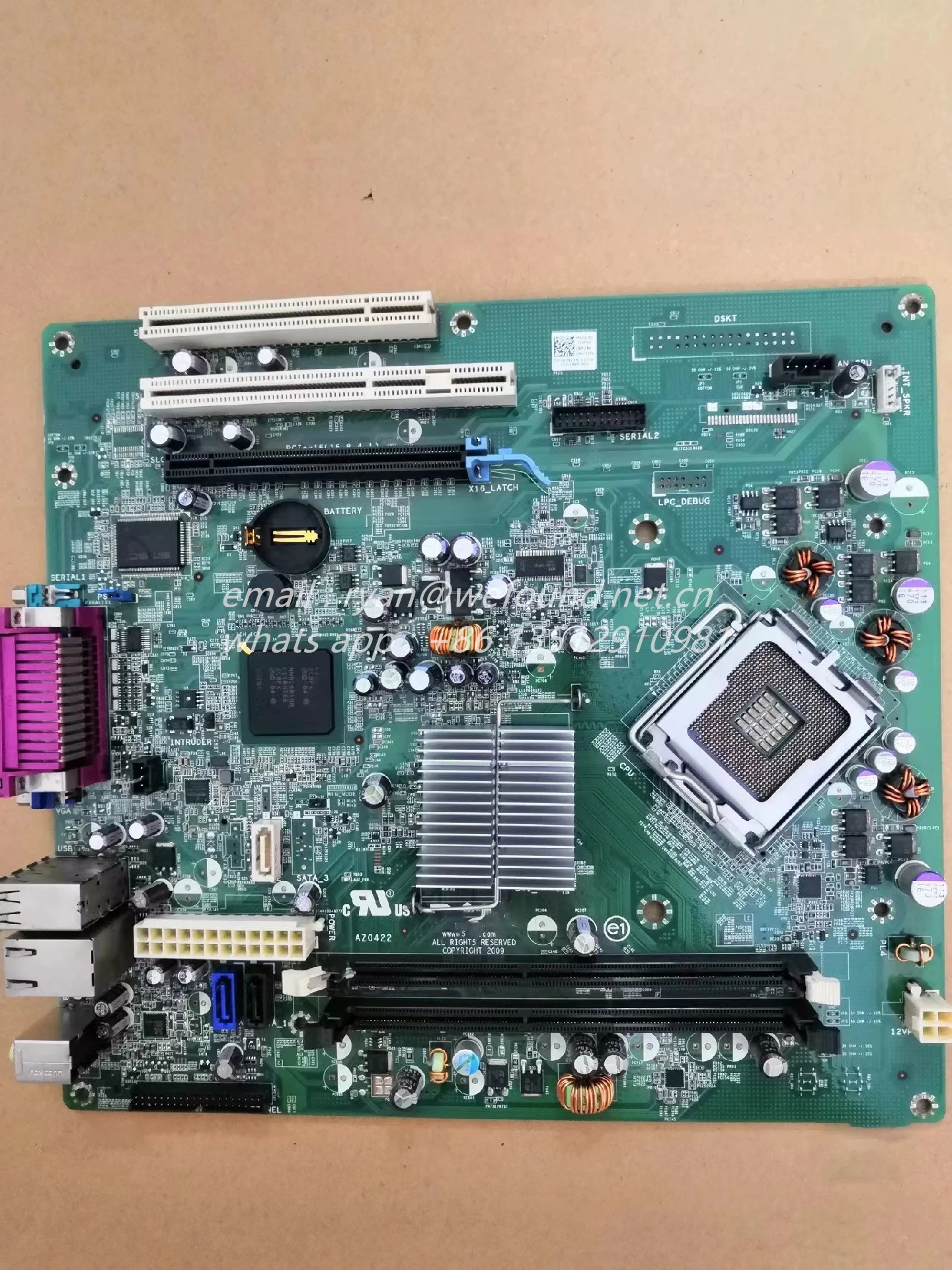 Motherboard for DELL Optiplex 380DT/380MT G41 DDR3 HN7XN