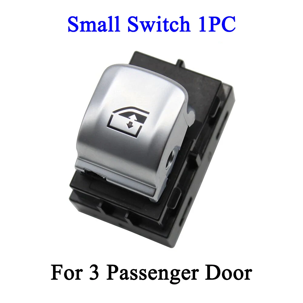 LHD RHD Electrical Power Chrome Window Lifting Switch Control Regulator Button For BMW X3 X4 X5 5 6 Series G30 G31 G01 G02
