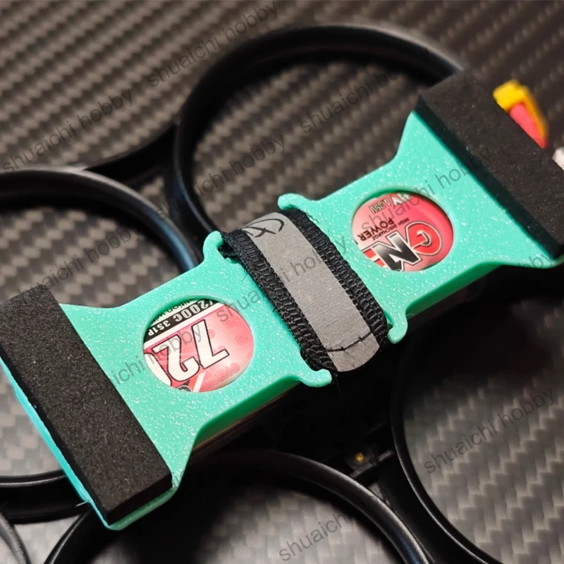 Siège de Protection de batterie imprimé en 3D, 3 pièces, avec fonction de train d'atterrissage, taille interne 85x20mm pour Drone BetaFPV Pavo20 Mini FPV