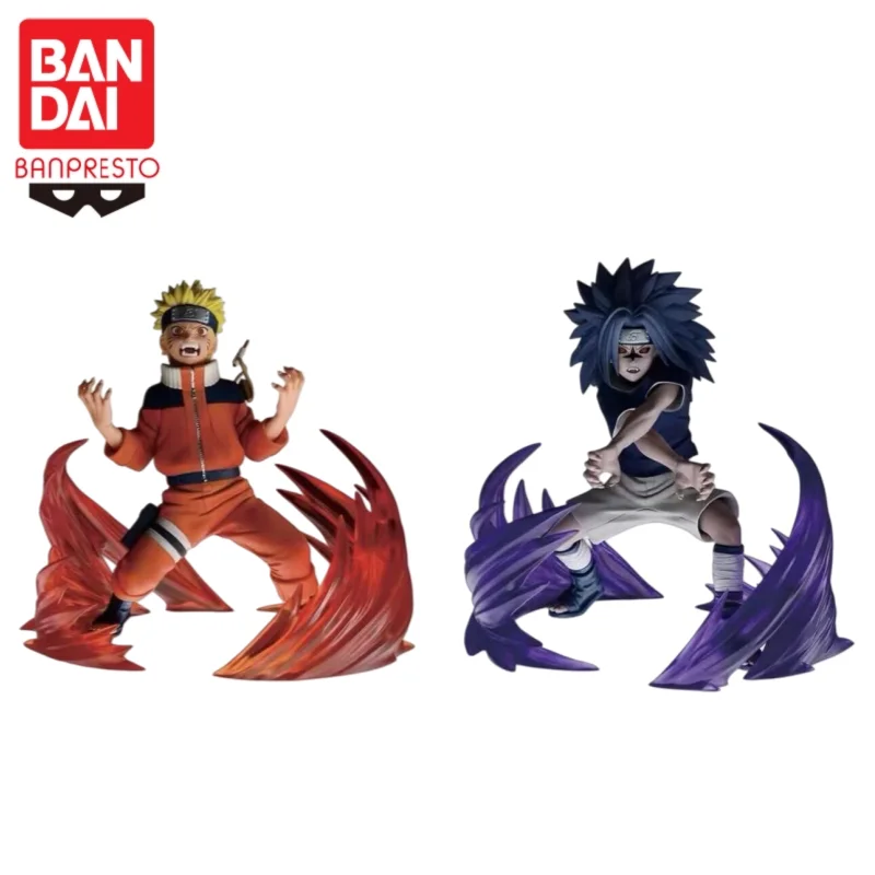 

В наличии Оригинальная фигурка Bandai Banpresto The Animation Naruto 72 Series 26 27 Vibration Stars Учиха Саске, модель игрушки