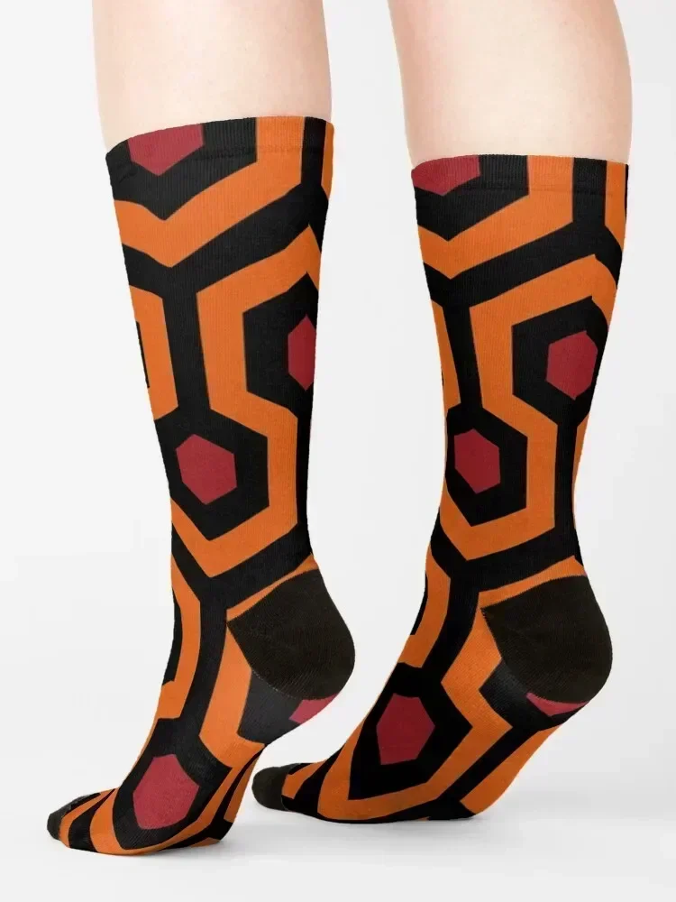 Overlook pattern Socks snow new in's crazy colored Socks Men's Women's