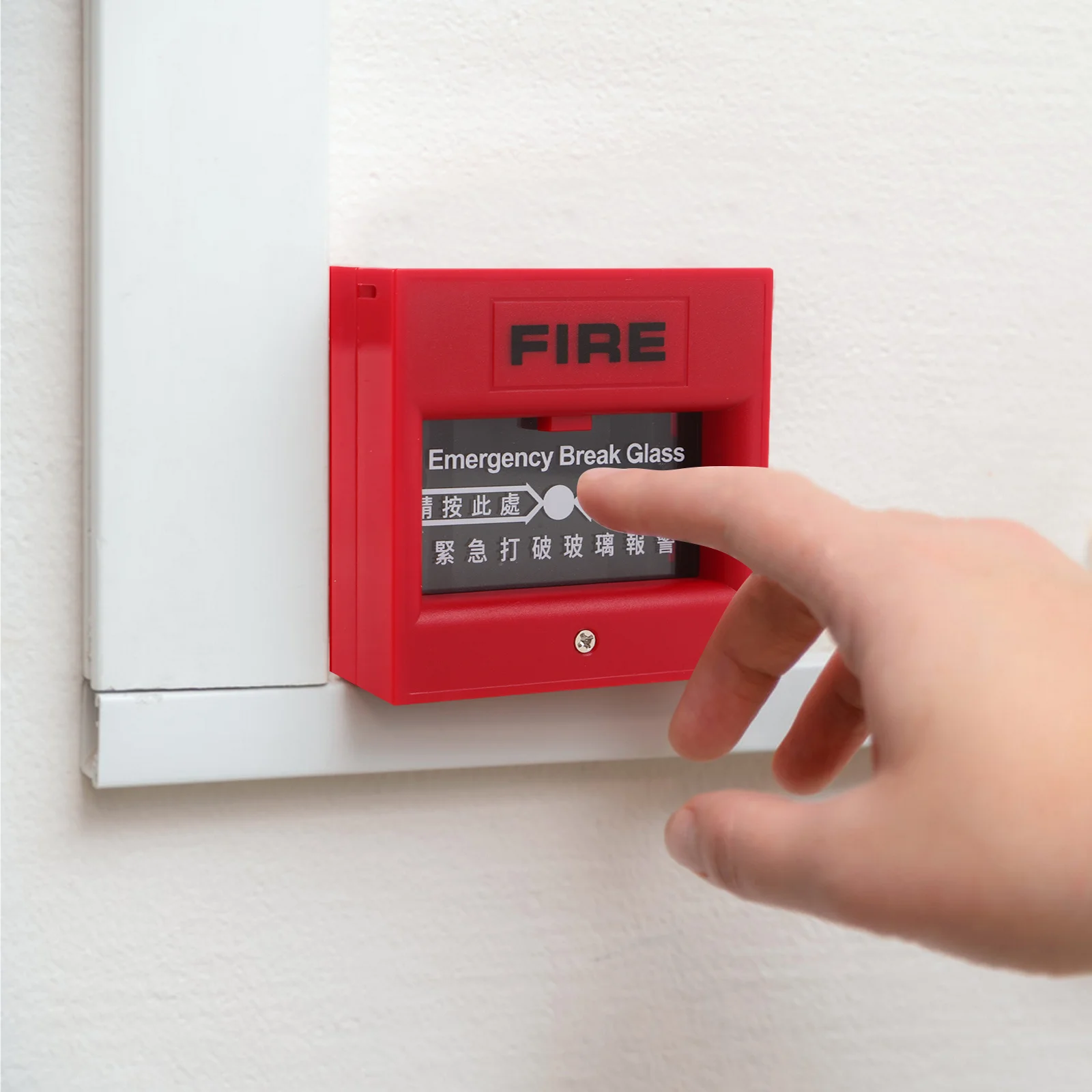 Fire Alarm Point Advanced Smoke Sensor High Sensitivity Fire Safety Device for Home Office Protection