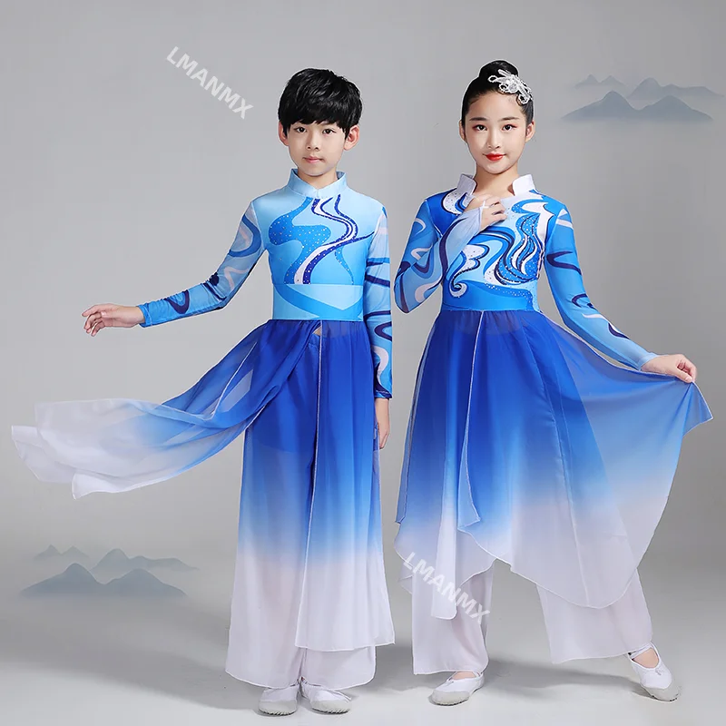 children's-classical-dance-elegant-dance-costume-opening-modern-dance-chorus-performance-costume