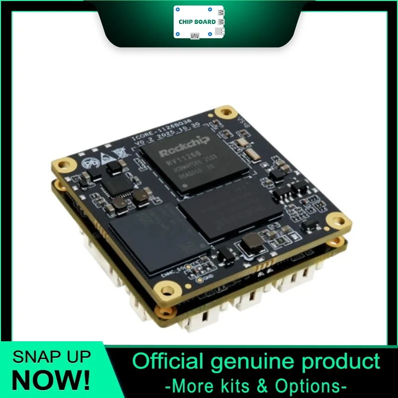 

Firefly CAM-1126BQ38 AI Vision Module Featuring RV1126B Processor, 3TOPS NPU, 12MP ISP Camera Support and 4K Video