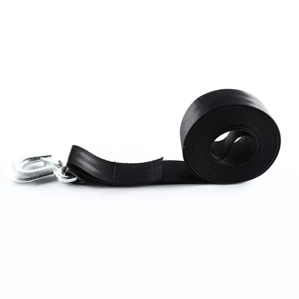 Marine High Strength Towing Strap Loop End Breaking Strength Boat Winch Strap With Hooks Trailer Strap Boat Fishing