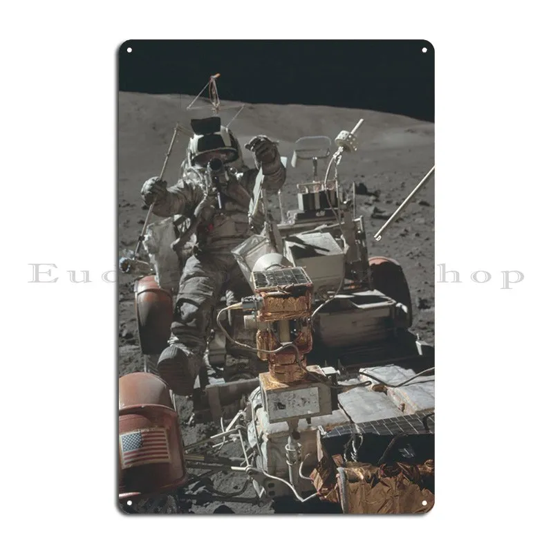 Apollo 11 Moon Landing 5 Metal Sign Poster Pub Vintage Party Club Printing Designing Tin Sign Poster