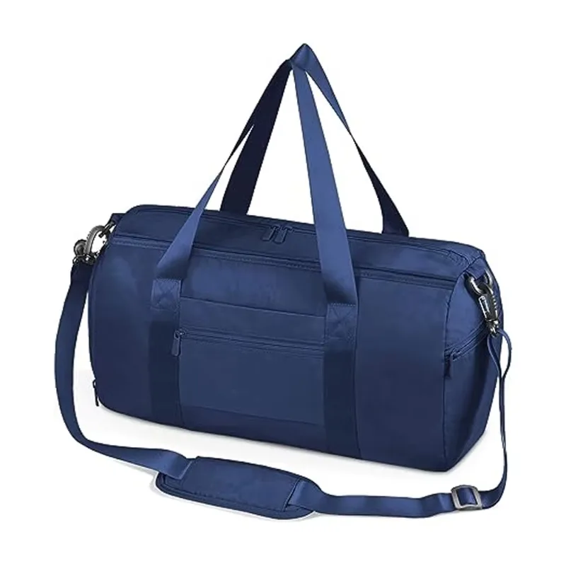 High Quality ODM OEM Custom Senior Men's Sports Fitness Bag Luxury Design Travel Duffel Bag with Custom Logo