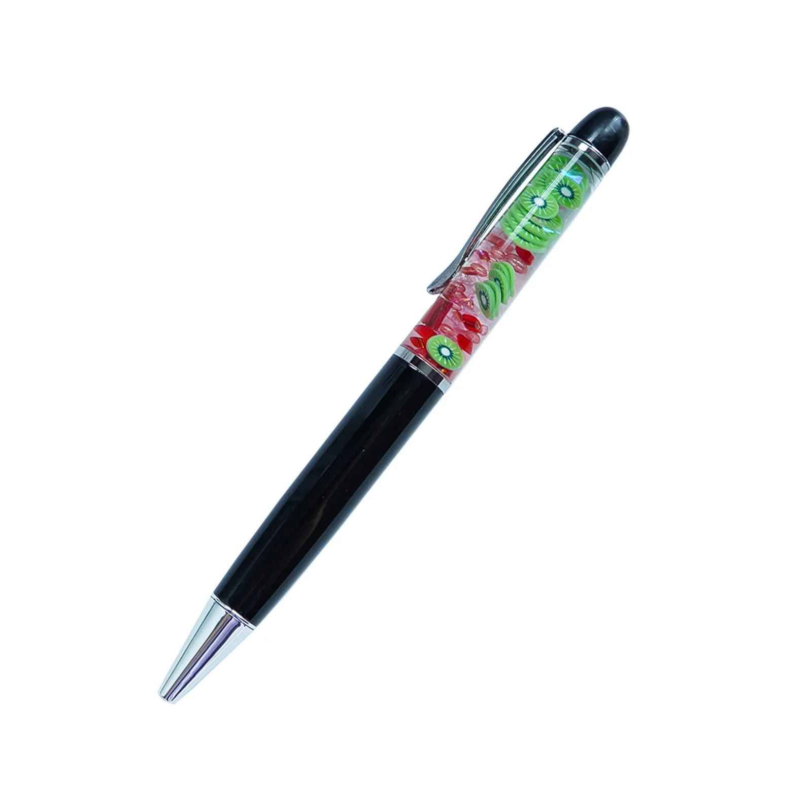 Kiwi Fruit Fun Pens Cute Floater Floating Liquid Writing Journaling Office Pen Novelty Gag Gifts