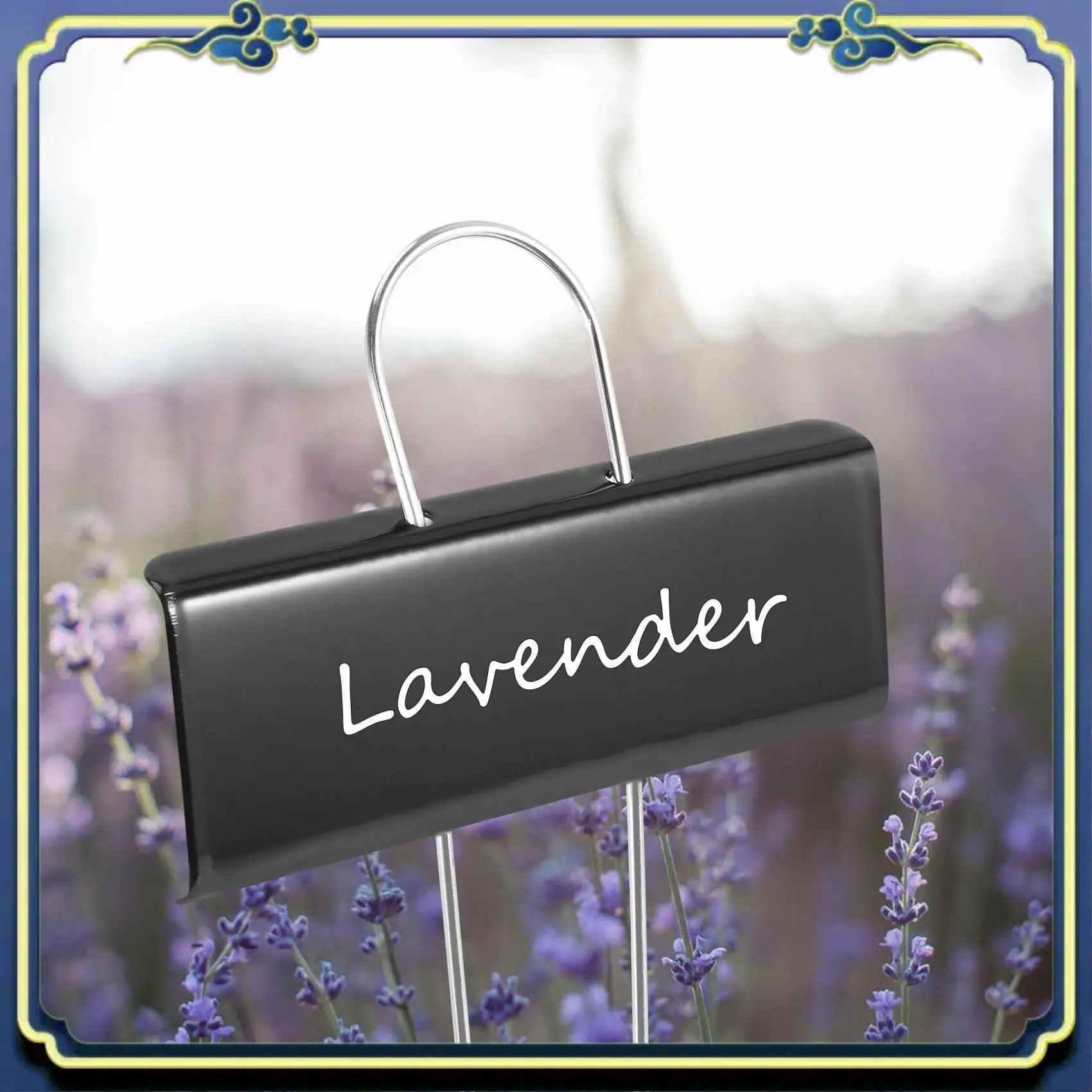 30 Pcs Metal Plant Labels Weatherproof Garden Markers Reusable Nursery Tags For Vegetables Herb Flower Greenhouse Black Eco-Frie