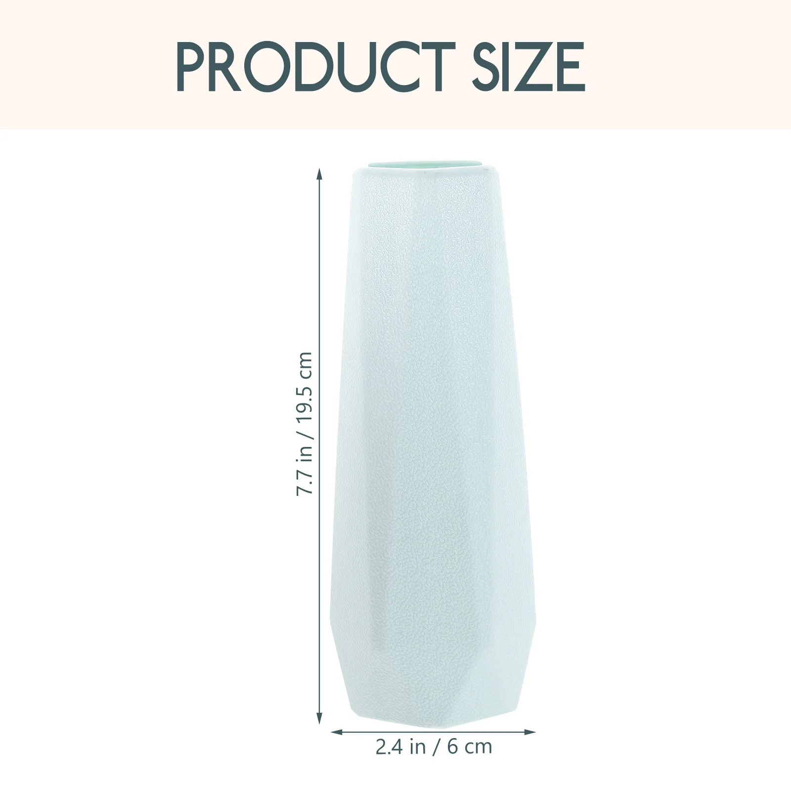 

3pcs Geometric Vase Unbreakable Modern Simple Design Desktop Flower Arrangement Container For Home Wedding Centerpiece