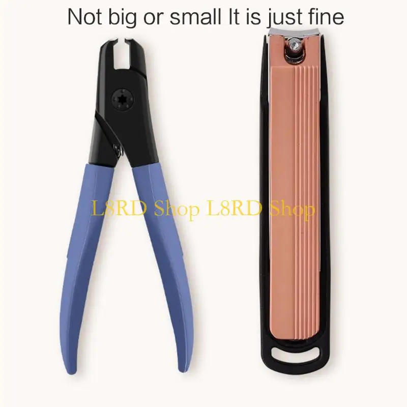

L8RD Clippers for Thick Nails Heavy Duty,Wide Mouth Professional Fingernail and Toenail Clippers for Men,Women & Seniors