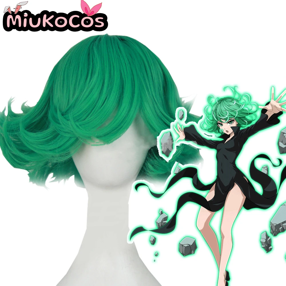IN STOCK Tatsumaki Cosplay Wig MiukoCosplay Anime One-Punch Man Cosplay
