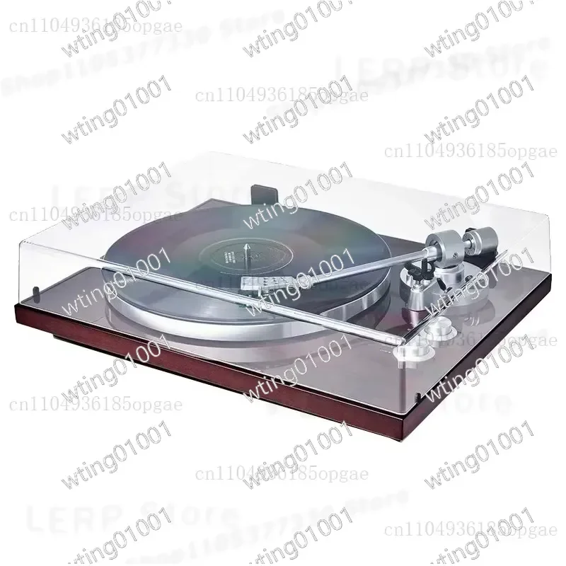 for BT500 Wireless Turntable with Built-in Amplifier Vintage LP Player Hi-Fi Stereo Sound System Retro Record Deck