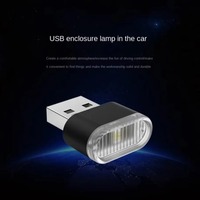 Mini USB LED Atmosphere Lights Car Interior Neon Decorative Lamp Car Emergency Lighting Universal PC Portable Plug and Play