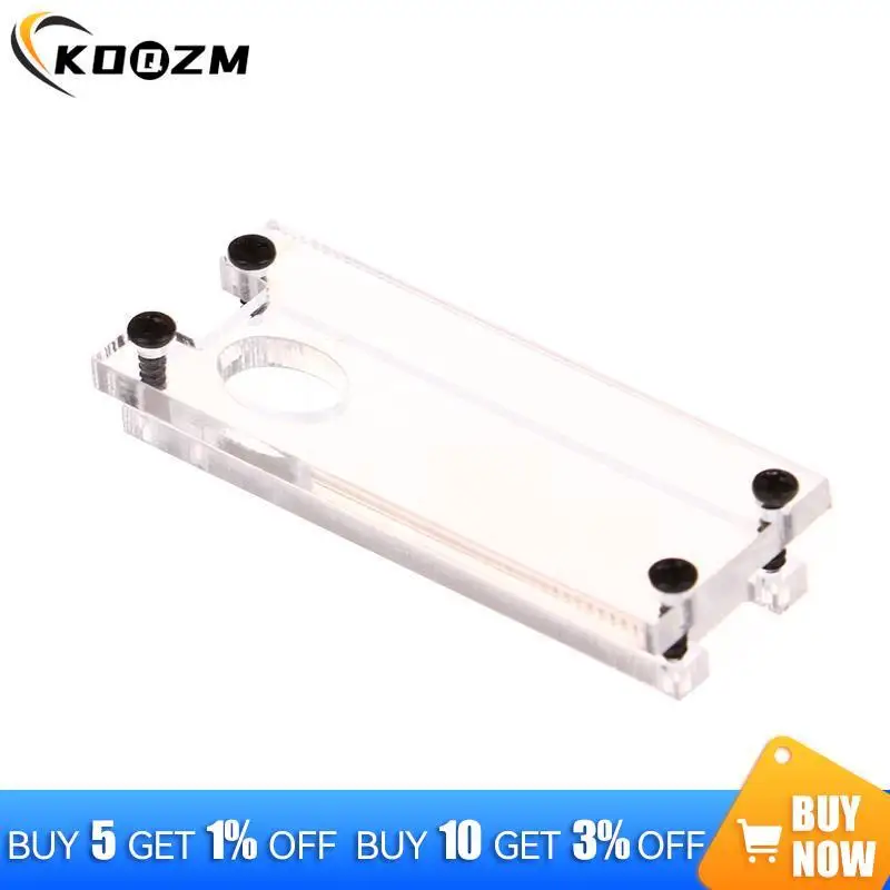 1Set Acrylic Hard Shell Transparent Protector Case Fixing Bracket with Screw for Raspbery Pi Pico Board
