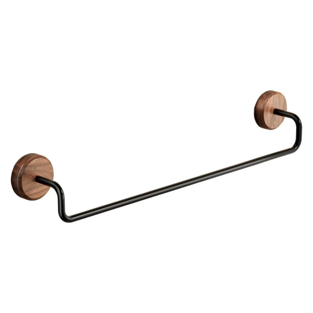 

Настенный держатель для полотенец в современном стиле. Простая установка. Одинарная вешалка для полотенец для ванной комнаты. Настенная экономия места.