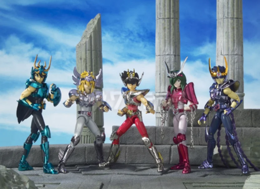 

Набор бронзовых воинов-святых (Пять воинов) из серии Saint Seiya Myth Cloth от Bandai, подарочное издание
