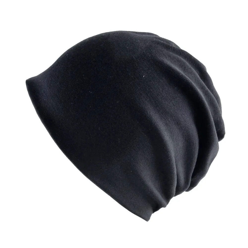 Solid Color Beanie Men Spring Autumn Soft Hat For Women Outdoor Casual Sport Breathale Beanies