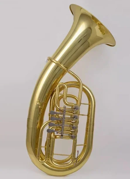 2025 JBEP-1110 Eufônio 4 válvulas Bb Bass Horn, instrumento profissional de latão de furo grande
