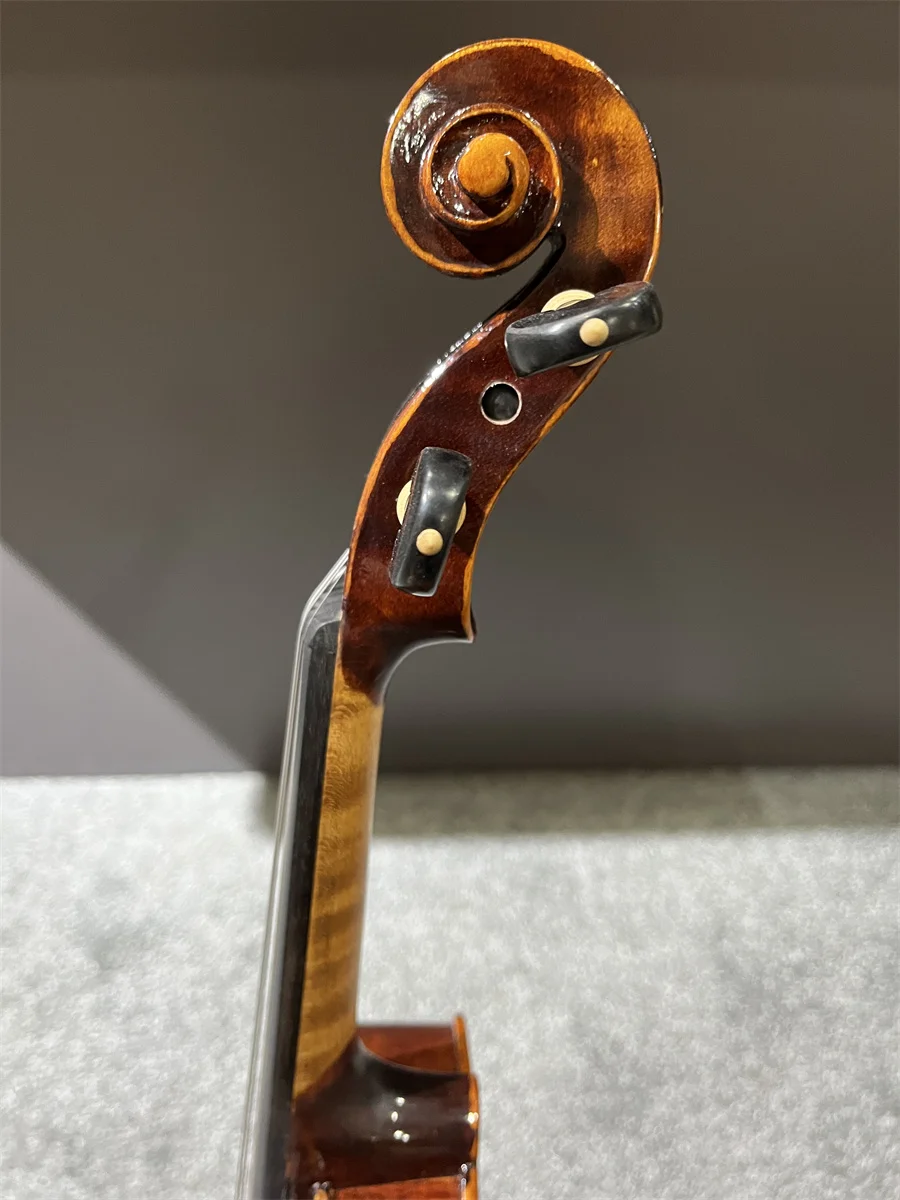 ACTUAL PHOTO Professional German Style Hand Crafted Cкрипка 4/4 Violin كمان Ammoon Free  Case&Bow violin accessories 230910-03