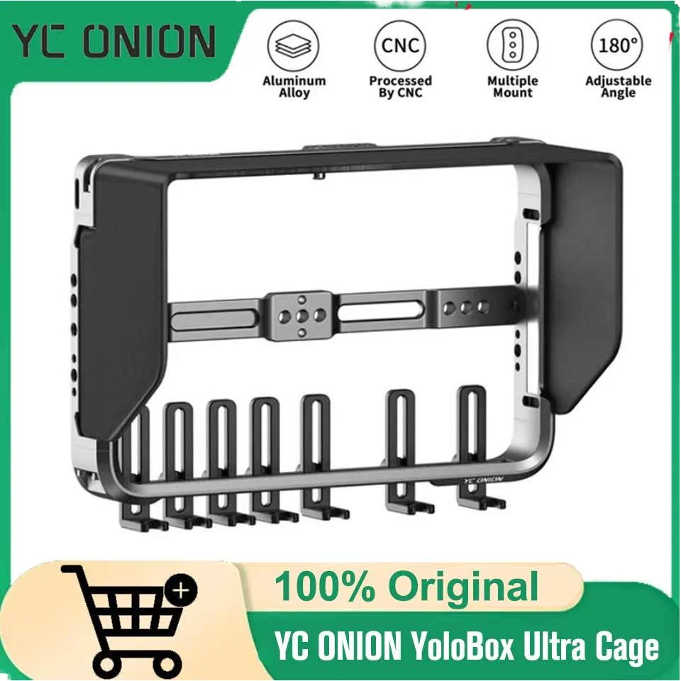 Adjustable Cable Clamps Full Cage Bracket for Ultra Rich Expansion Port Desktop Tripod Live Streaming Equipment