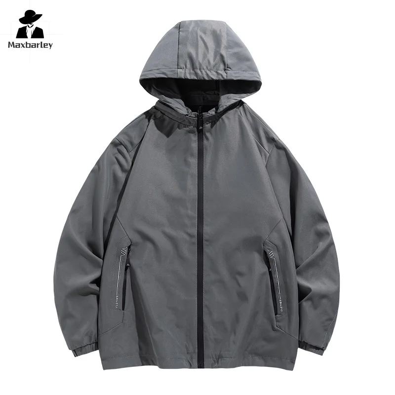 

2024 Spring and Autumn New Arrival Windbreaker Men's Gorpcore Functional Waterproof Jacket Casual Fishing Detachable Hooded Coat