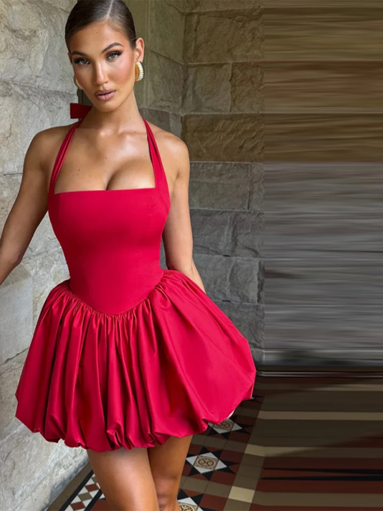 robe-mini-plissee-sexy-a-col-halter-pour-femme-sans-manches-unie-pour-soiree-robe-de-bal-robe-de-remise-de-diplome-2026