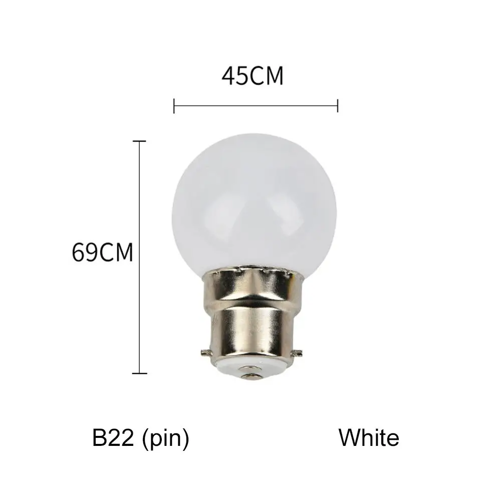 

Durable Home Decor Flashlight Colorful Light E27 B22 G45 Lamp LED Bulb