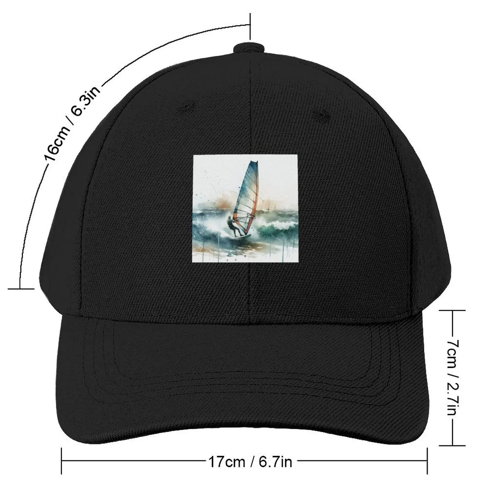 Windsurfer Surfer Windsurf Sport gift Baseball Cap Brand Man cap Vintage Man Women's