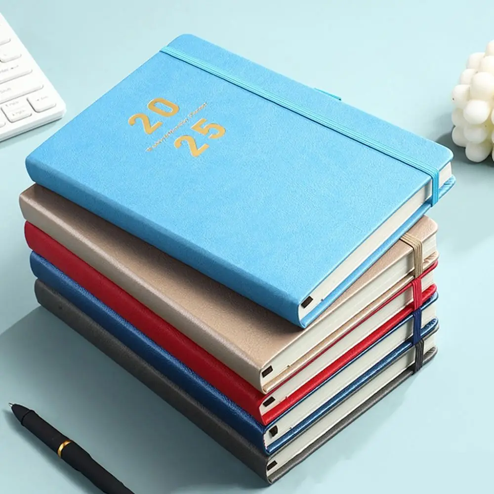 Business Memos A5 2025 Agenda Planner Notebook Paper 176 Pages 2025 Journal Notebooks Simple Creative 365 Days Notepad School