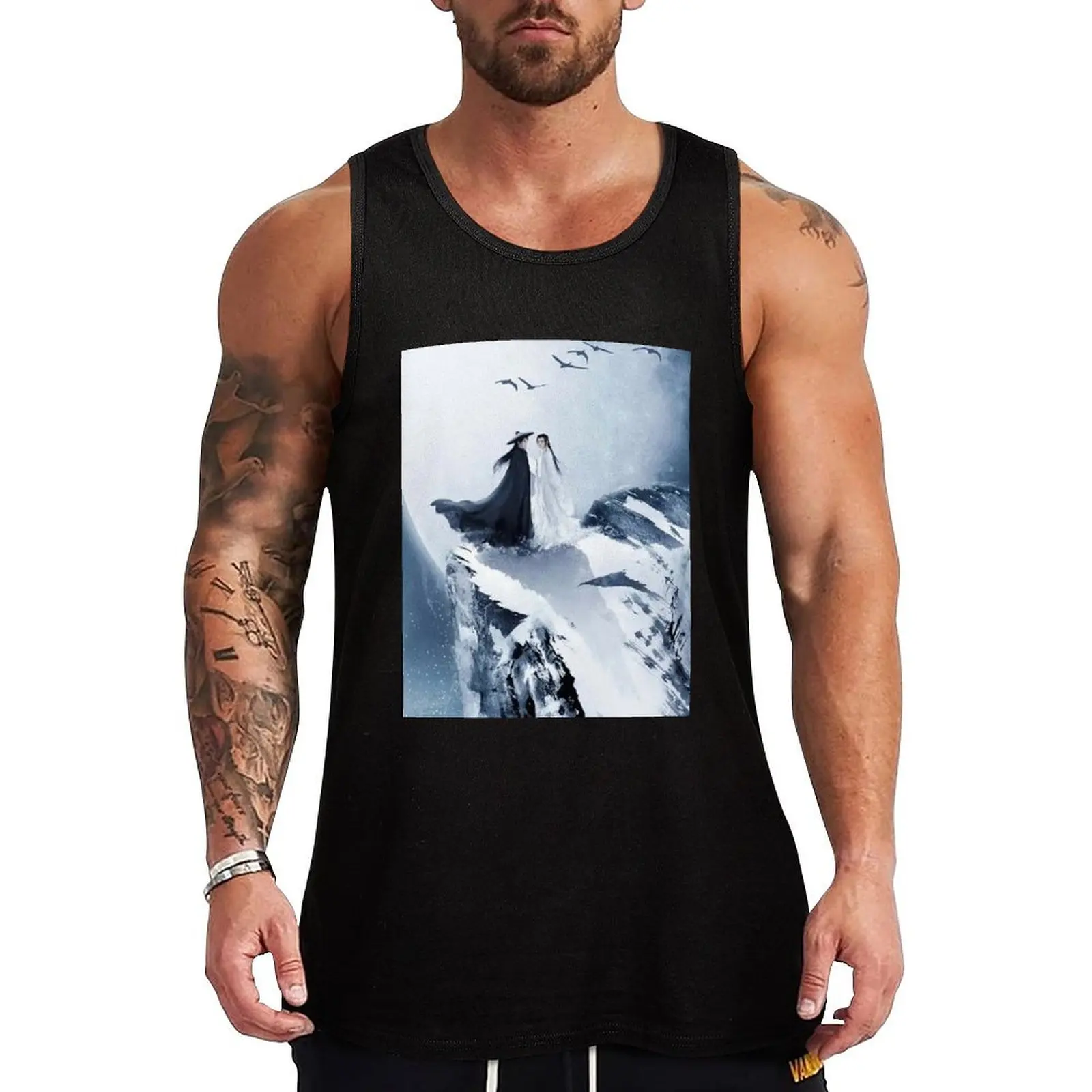 

world of honor art Tank Top Muscle fit gym training accessories Gym T-shirts for men Short sleeve