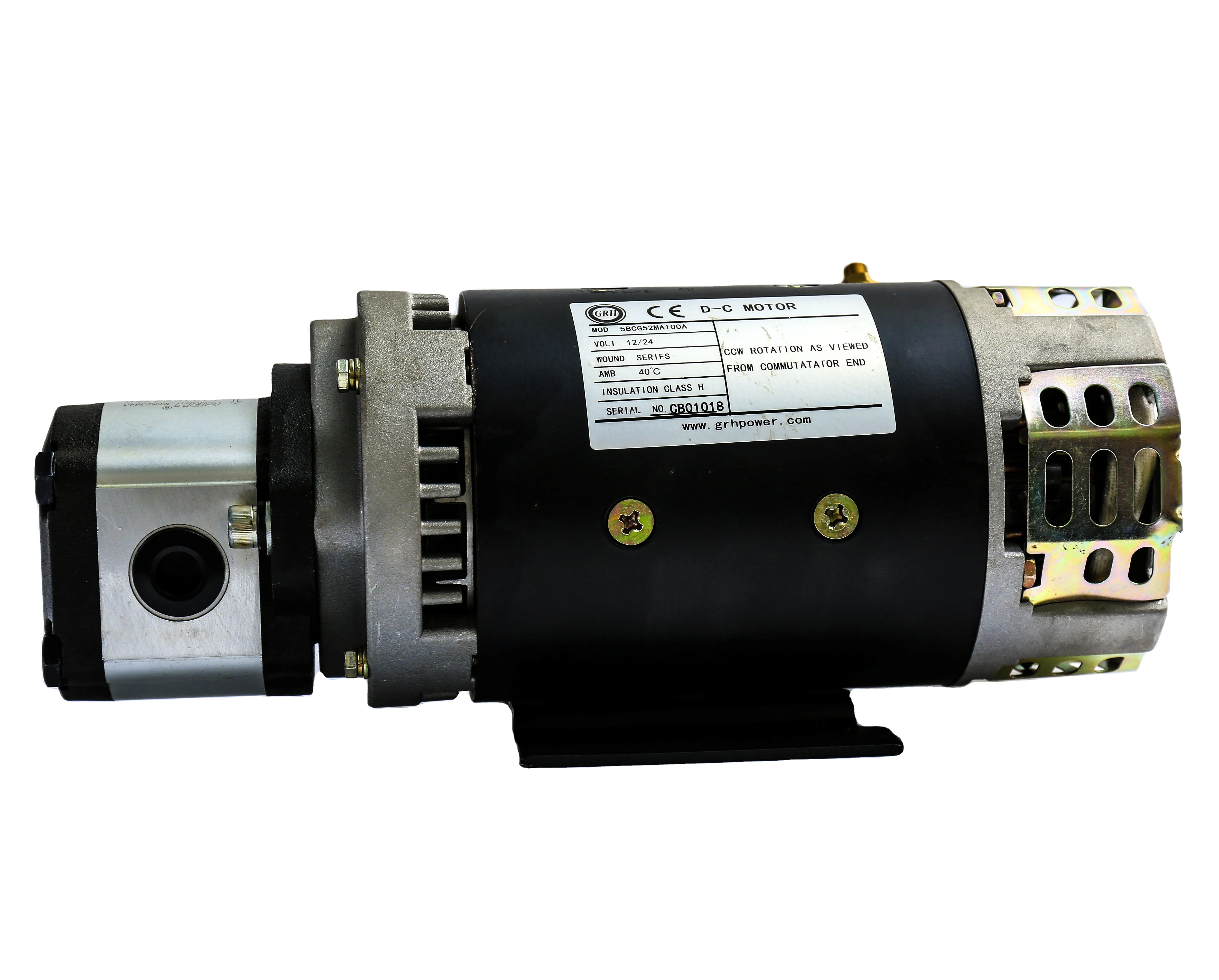 Unit Tenaga Hidrolik Bertenaga Gas Mekanis Kecepatan Tinggi 12V Desain Profesional Stabil