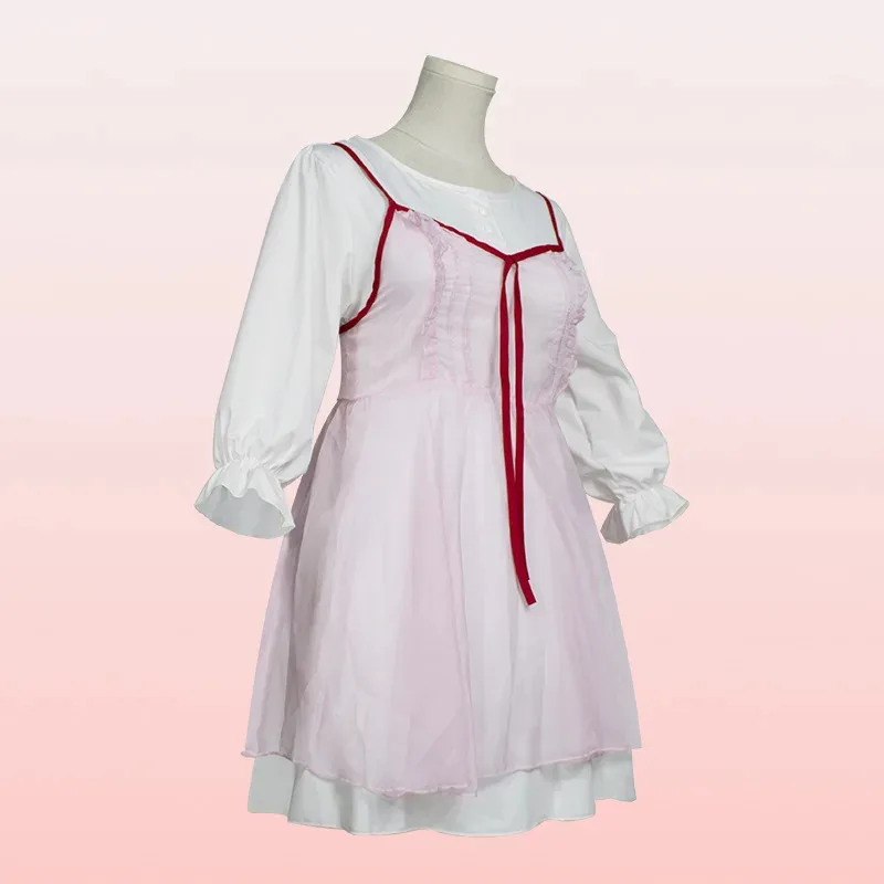 AIAI 2025Anime Your Lie in April Миядзоно Каори Cos Милое милое платье принцессы Студенческий костюм кампуса Косплей Парик для W