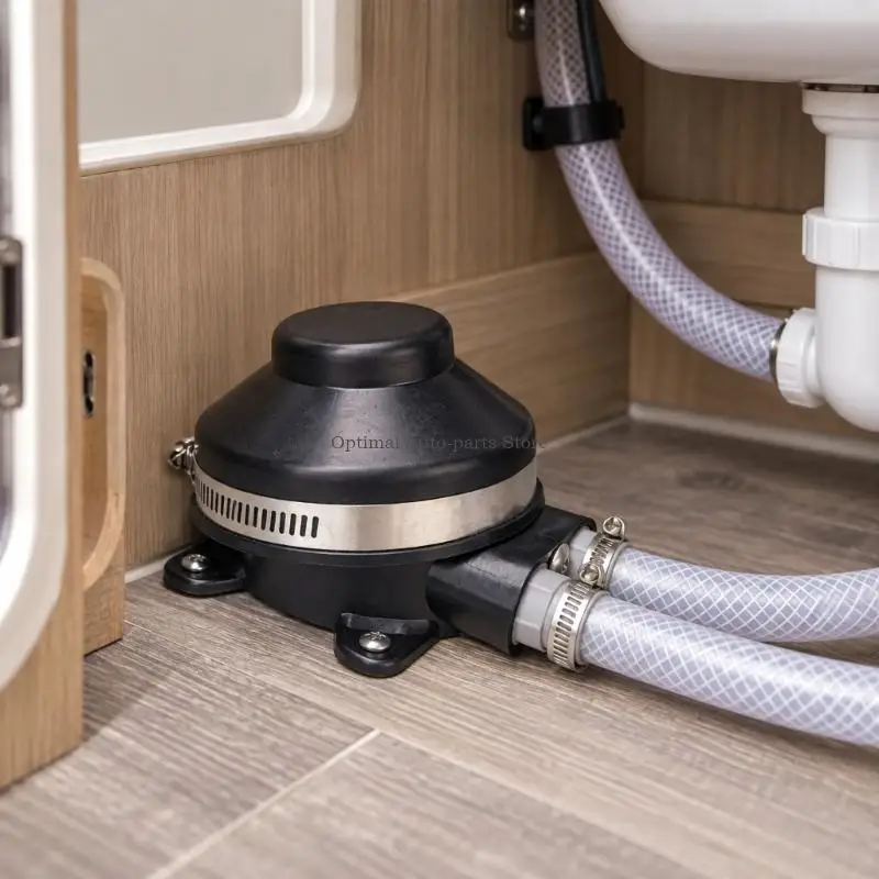  Foot Operated Water Pump with Two Hose Fittings for Boat Wash Areas