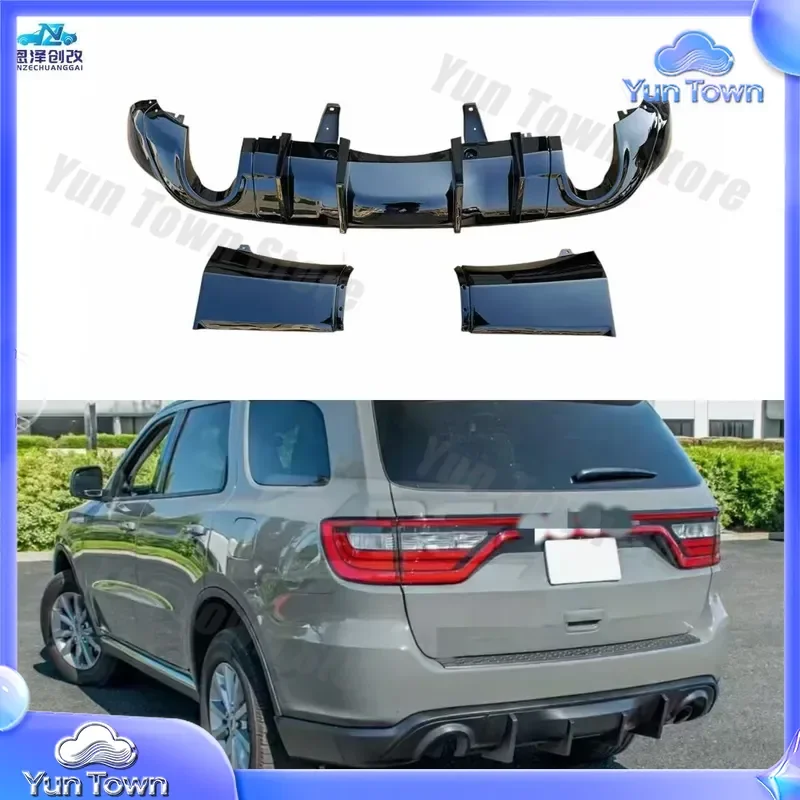 Custom for Dodge Durango rear lip diffuser custom for Durango 2011 2012 2013 2014 2015 2016 2017 2018 2019 2020 2021 2022