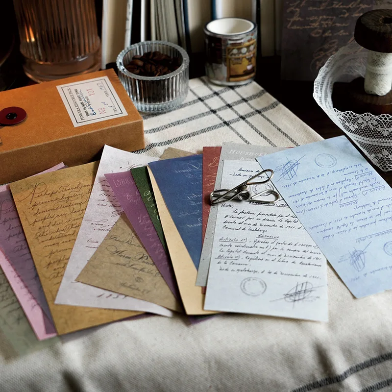 مجموعة ورق خلفية عتيقة قابلة للكتابة مكونة من 30 قطعة، أنماط موسيقية للصحيفة/المنطات/الورقة، مثالية للمجلات