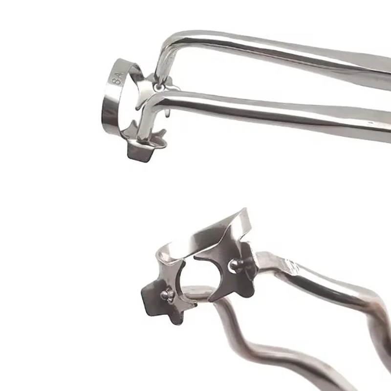 

5pcs Dental Rubber Dam Clamps Endodontic Restorative Barrier Clips Stainless Steel Frame Holder Molar Teeth Dentistry Materials