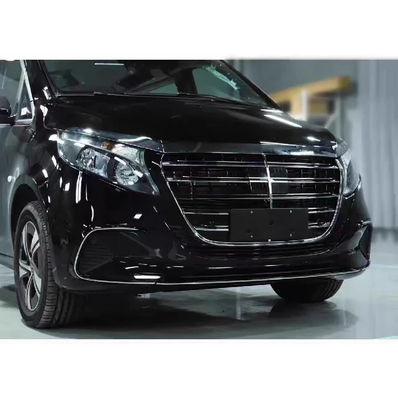 Custom ABS Gloss Black Radiator Grille Fit For Vito W447