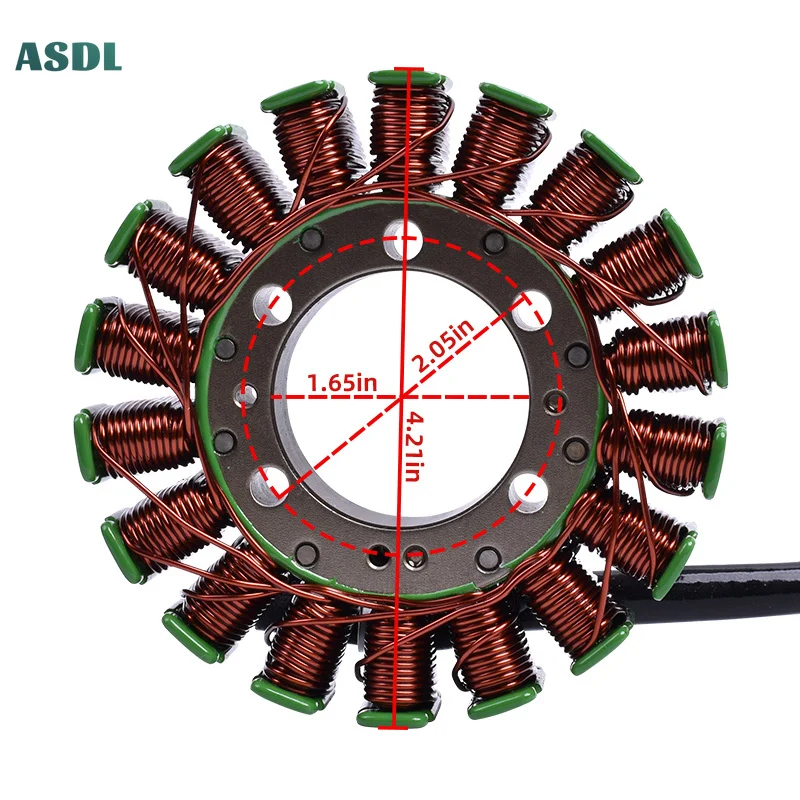 

Motorcycle Magneto Engine Generator Stator Coil For SUZUKI GSX-R1300 HAYABUSA 2008-2017 1300 B-KING 2008 2009 2010 2011 2012